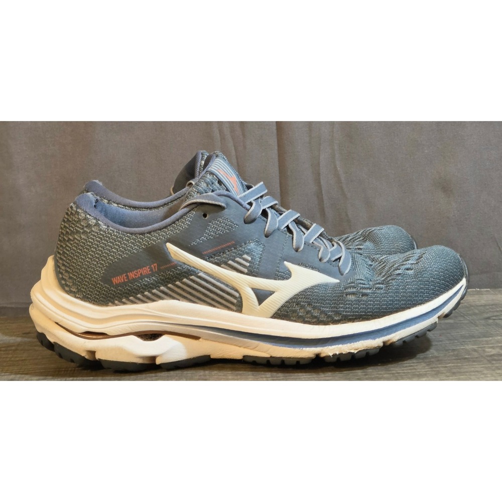 Mizuno Wave Inspire 17 Running Shoes Women's Size 6 Gray